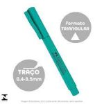CANETA MARCA-TEXTO FABER VERDE AGUA