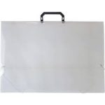 MALETA ESCOLAR COM ELASTICO A3 COM ALCA 505x350 CRISTAL  ACP