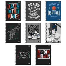 CADERNO UNIV ESP 96F D+ 1M (CD)