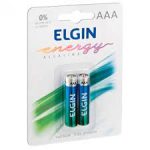 PILHA AAA ELGIN ALCALINA PALITO C/ 2