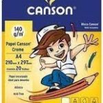 BLOCO CANSON BRANCO A4 140G